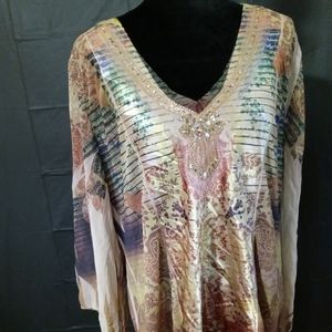 Dressy Gold design blouse